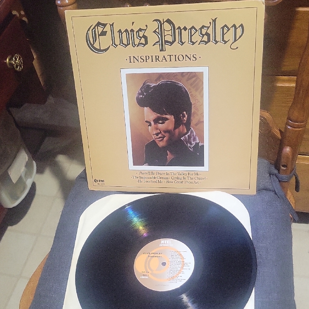 Elvis Presley Inspirations Vinyl Record 1981